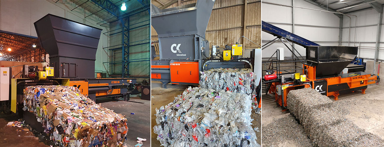 2 ram ballepresser fra CKI - ReTec