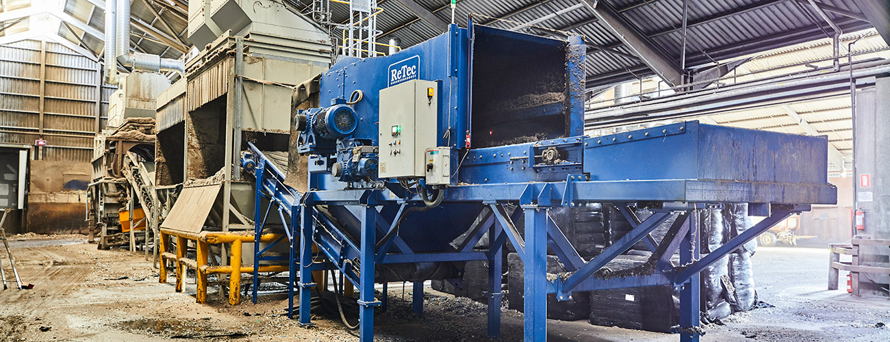 Bale-opener ReTec-debaler